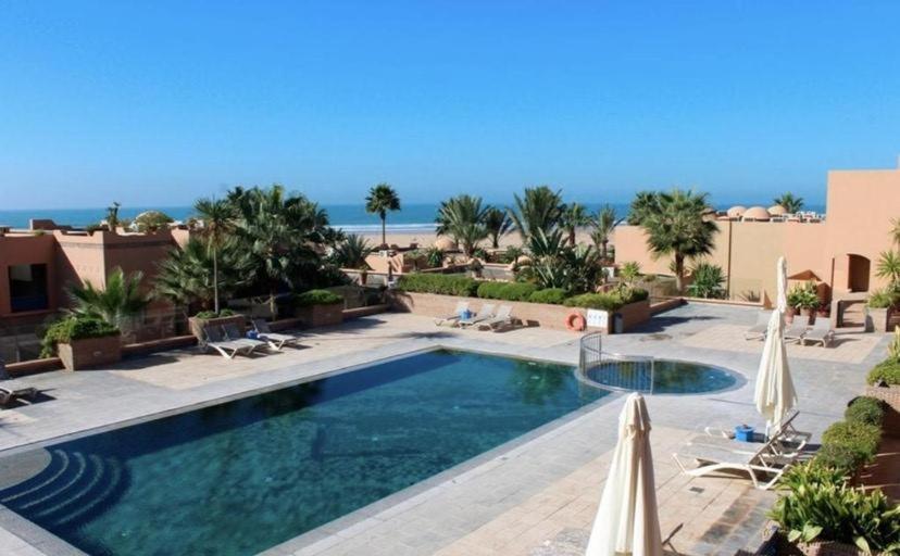Paradis Plage Pieds Dans L'Eau - Superbe Appartement & Jaccuzi Agadir Exterior foto